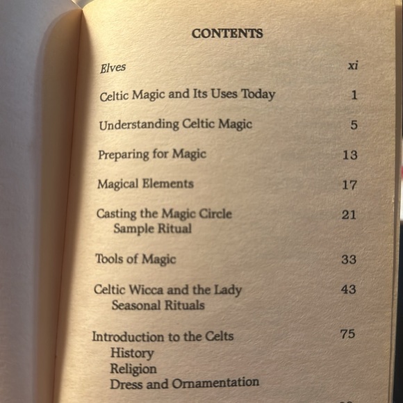 Llewellyn Celtic Magic reference book folklore selfhelp pagan - Picture 3 of 7